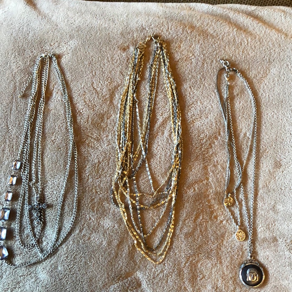 Set of 3 layered necklaces